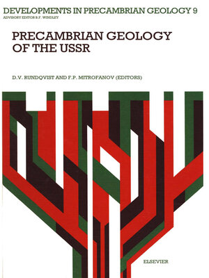 cover image of Precambrian Geology of the USSR